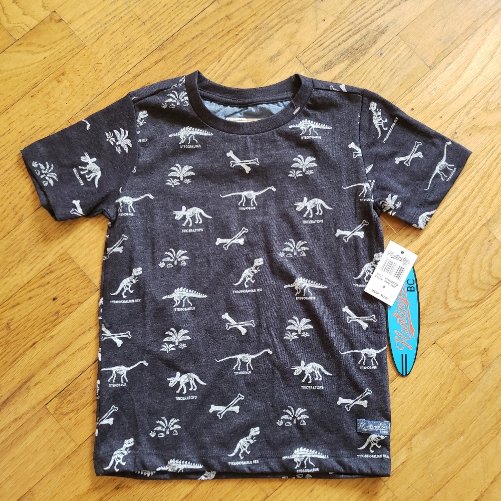 NWT! Huntington Dinosaur T-Shirt